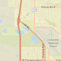 710 South Lions Park Drive, Cheyenne, WY Street Map