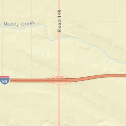 Co Rd 149 Burns WY 82053 America Street Map