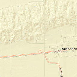 Sutherland Street Map