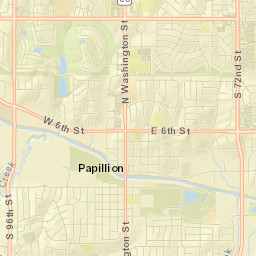 510 North Fillmore Street, Papillion, NE Street Map