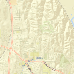 2500-2560 Victoria Avenue Bellevue Street Map