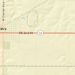 Galva Street Map