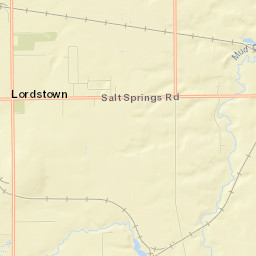 Lordstown Street Map