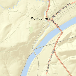 Montgomery Street Map