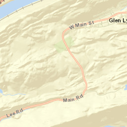 Glen Lyon Street Map