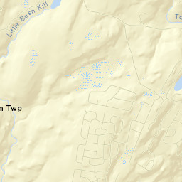 Pine Ridge Street Map