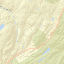 Pocono Ranch Lands Street Map