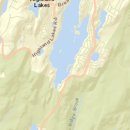 Highland Lake Street Map