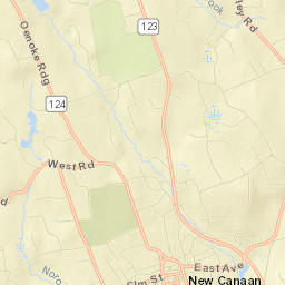 New Canaan Street Map