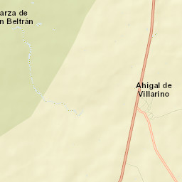 Ahigal de Villarino Street Map