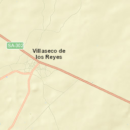 Villaseco de los Reyes Street Map