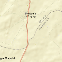 Moraleja de Sayago Street Map