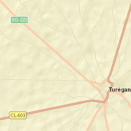 Provincia de Segovia Street Map