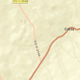 Casla Street Map