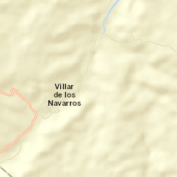 Villar de los Navarros Street Map