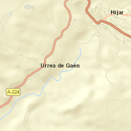 Híjar Street Map