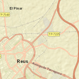 Reus Street Map