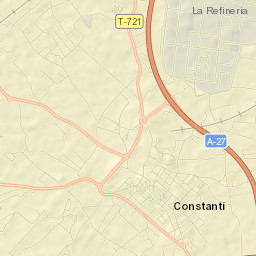 Constantí Street Map