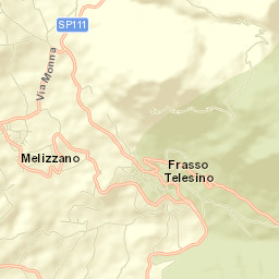 Melizzano Street Map