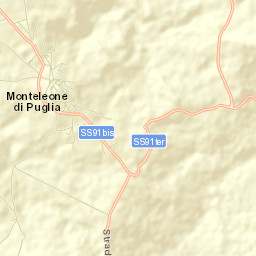 Monteleone di Puglia Street Map