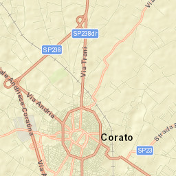 Corato Street Map