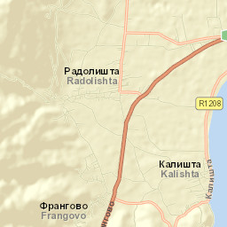 Radolista Street Map