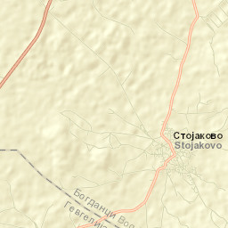 Stojakovo Street Map