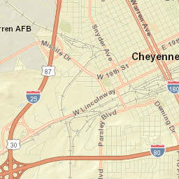 2320 Capitol Avenue, Cheyenne, WY 82001, USA Street Map