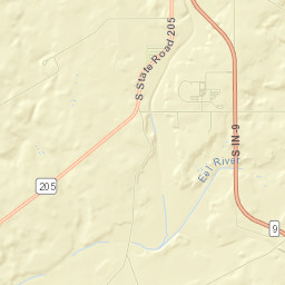 Whitley County Street Map