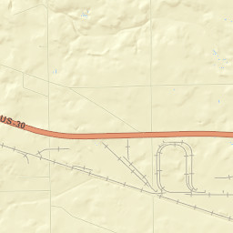 7381-7927 East Lincolnway, Columbia City Street Map