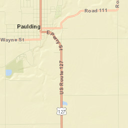 Paulding Street Map