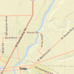 Tiffin Street Map