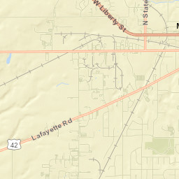 Medina County Street Map