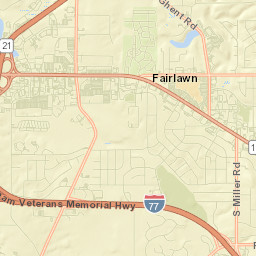 Fairlawn Street Map