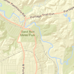Summit County Street Map