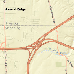 Mineral Ridge Street Map