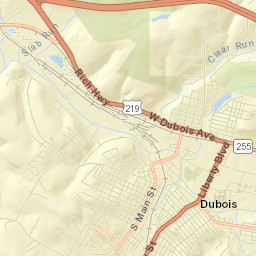 DuBois Street Map
