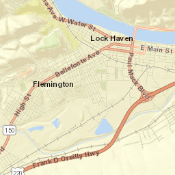 Flemington Street Map