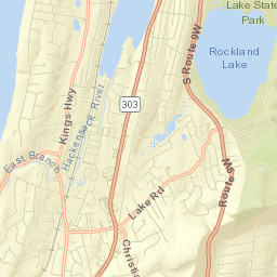 Valley Cottage Street Map