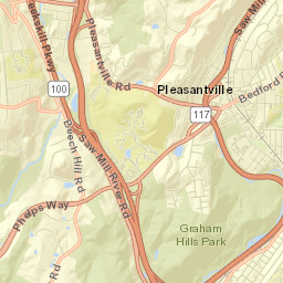Pleasantville Street Map