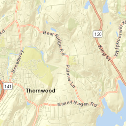 Thornwood Street Map