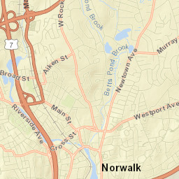 Norwalk Street Map