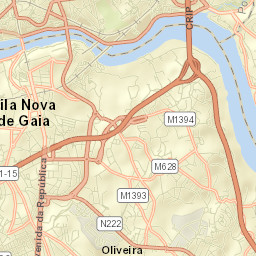 Vila Nova de Gaia Street Map