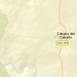 Cabeza del Caballo Street Map