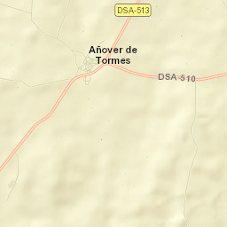 Añover de Tormes Street Map