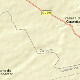 Vallesa de la Guareña Street Map