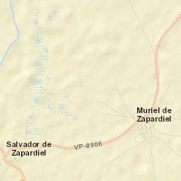 Salvador de Zapardiel Street Map