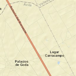 Palacios de Goda Street Map