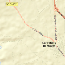 Carbonero el Mayor Street Map