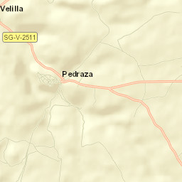 Pedraza Street Map